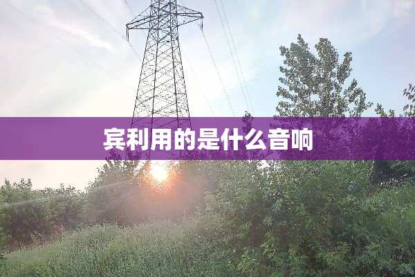 宾利用的是什么音响