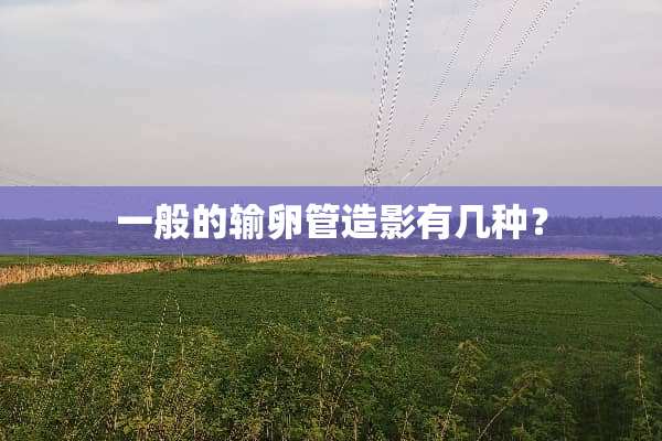一般的输卵管造影有几种？