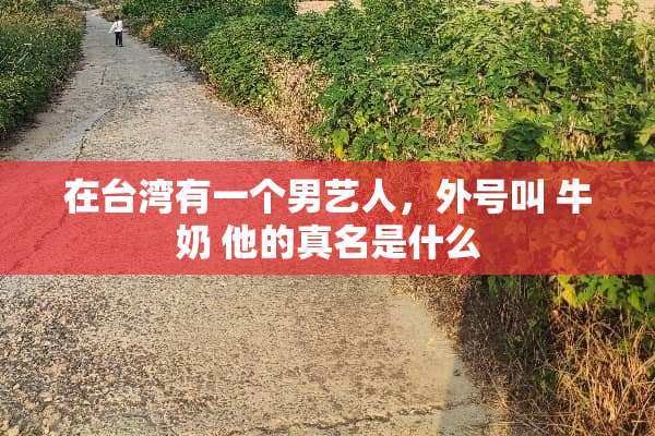 在**有一个男艺人，外号叫 牛奶 他的真名是什么