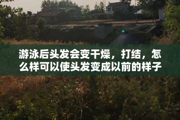 游泳后头发会变干燥，打结，怎么样可以使头发变成以前的样子？