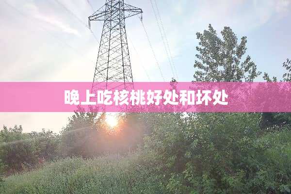 晚上吃核桃好处和坏处