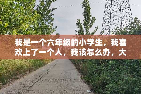 我是一个六年级的小学生，我喜欢上了一个人，我该怎么办，大人勿进