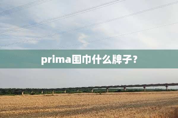 prima围巾什么牌子？