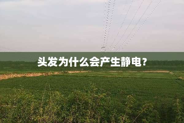 头发为什么会产生静电？