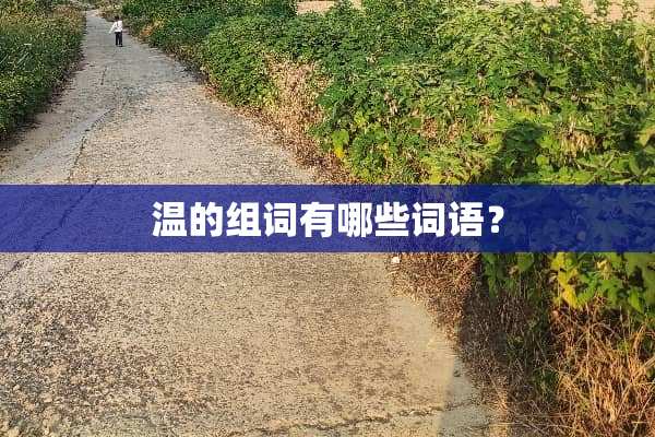 温的组词有哪些词语？