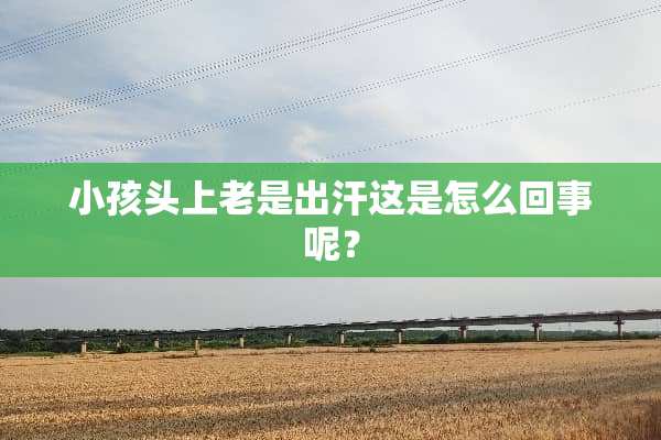 小孩头上老是出汗这是怎么回事呢？