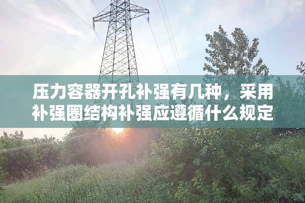压力容器开孔补强有几种，采用补强圈结构补强应遵循什么规定？