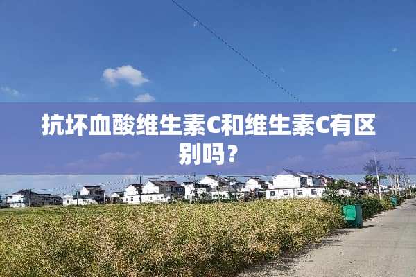 抗坏血酸维生素C和维生素C有区别吗？