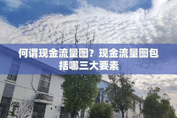 何谓现金流量图？现金流量图包括哪三大要素
