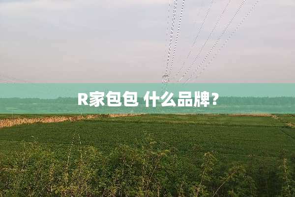 R家包包 什么品牌？