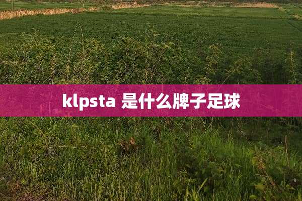 klpsta 是什么牌子**