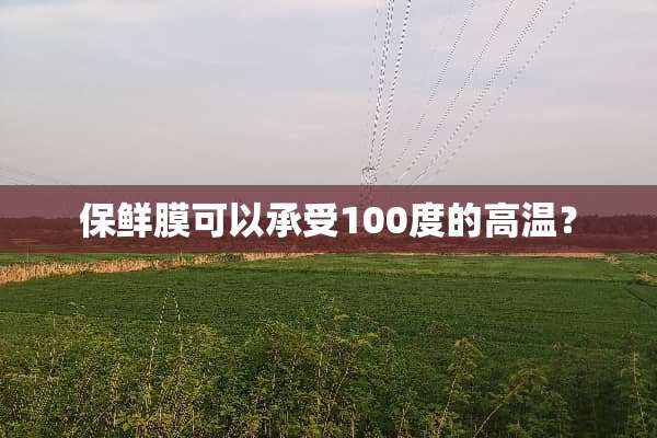 保鲜膜可以承受100度的高温？