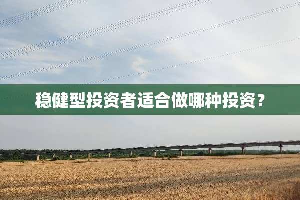稳健型投资者适合做哪种投资？