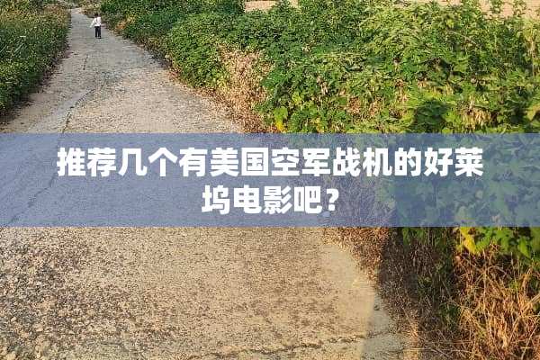 推荐几个有美国空军战机的好莱坞电影吧？