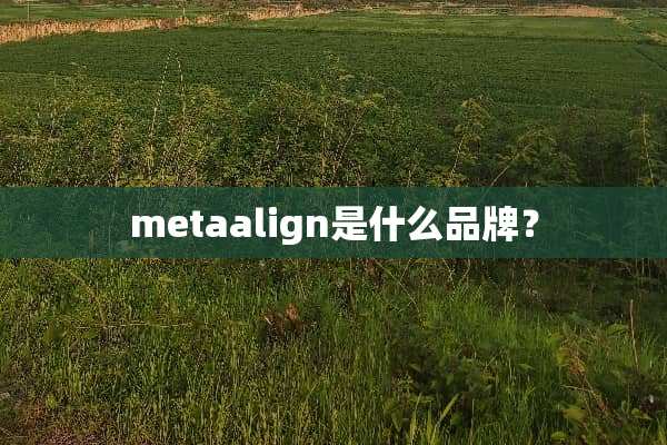 metaalign是什么品牌？