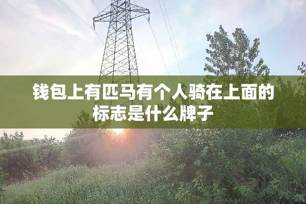 钱包上有匹马有个人骑在上面的标志是什么牌子