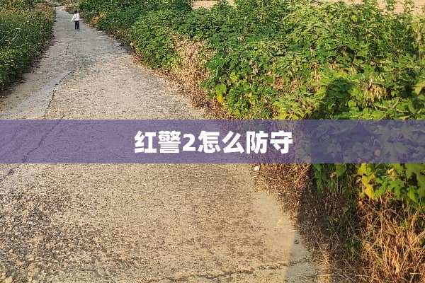 红警2怎么防守