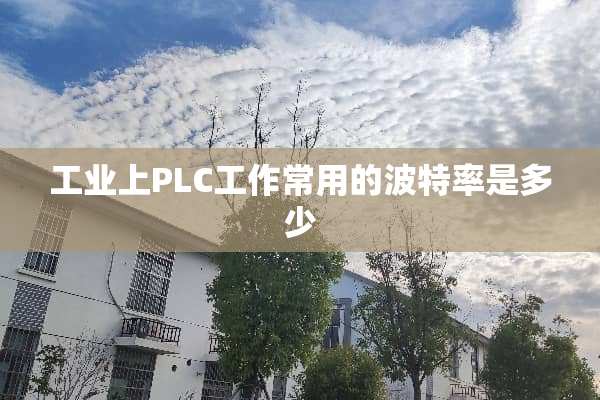 工业上PLC工作常用的波特率是多少