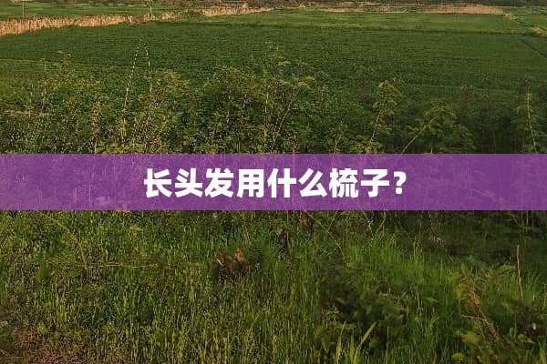 长头发用什么梳子？