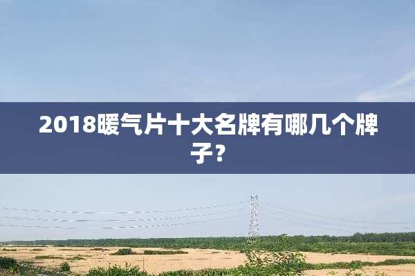 2018暖气片十大名牌有哪几个牌子？
