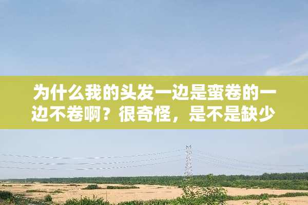 为什么我的头发一边是蛮卷的一边不卷啊？很奇怪，是不是缺少什么啊？