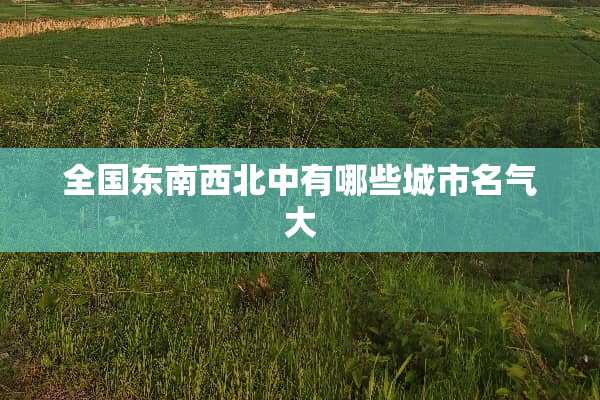 全国东南西北中有哪些城市名气大