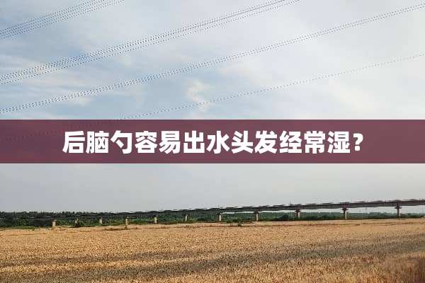 后脑勺容易出水头发经常湿？