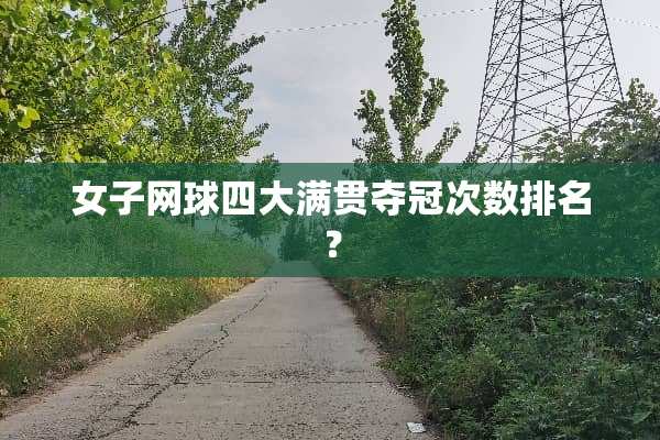 女子网球四大满贯夺冠次数排名？