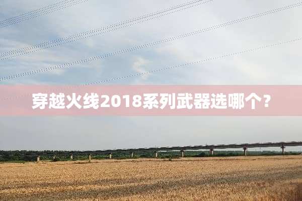 穿越火线2018系列**选哪个？