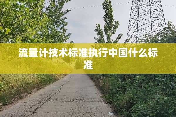 流量计技术标准执行中国什么标准