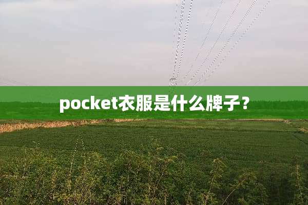 pocket衣服是什么牌子？