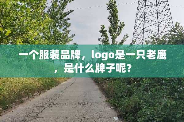 一个服装品牌，logo是一只老鹰，是什么牌子呢？