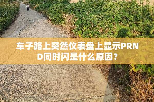 车子路上突然仪表盘上显示PRND同时闪是什么原因？