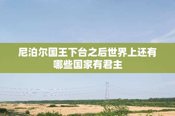 ***国王下台之后世界上还有哪些国家有君主