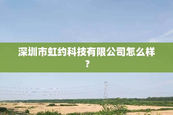 深圳市虹约科技有限公司怎么样？