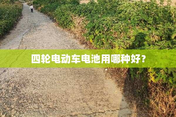 四轮电动车电池用哪种好？