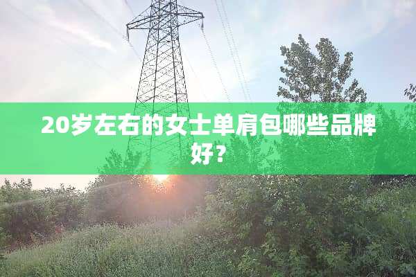 20岁左右的女士单肩包哪些品牌好？