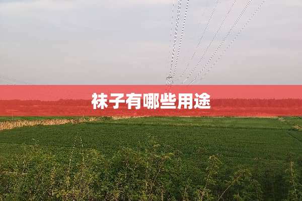 袜子有哪些用途