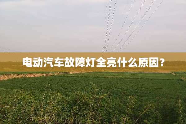 电动汽车故障灯全亮什么原因？