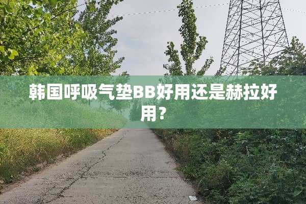韩国呼吸气垫BB好用还是赫拉好用？