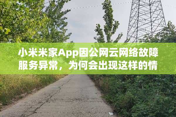 小米米家App因公网云网络故障服务异常，为何会出现这样的情况？