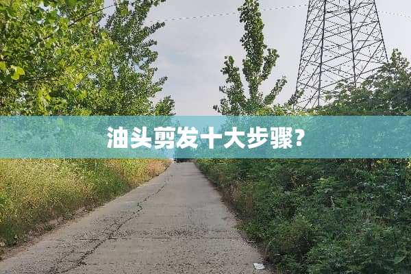 油头剪发十大步骤？