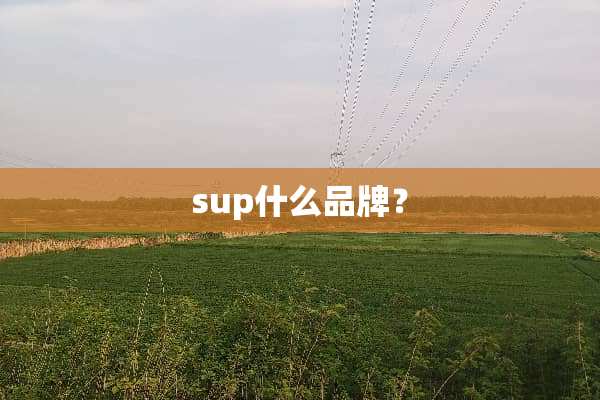 sup什么品牌？