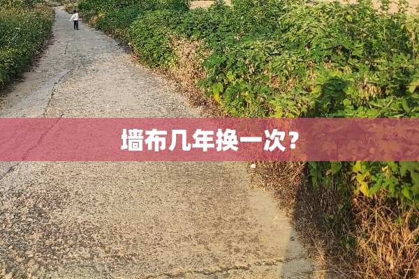 墙布几年换一次？