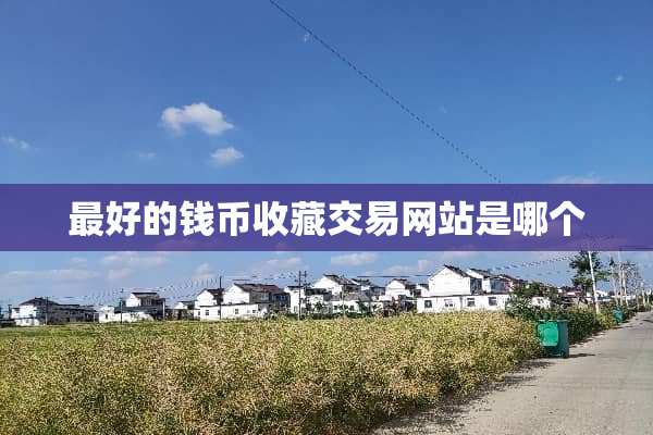 最好的钱币收藏交易网站是哪个