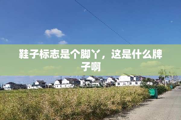 鞋子标志是个脚丫，这是什么牌子啊