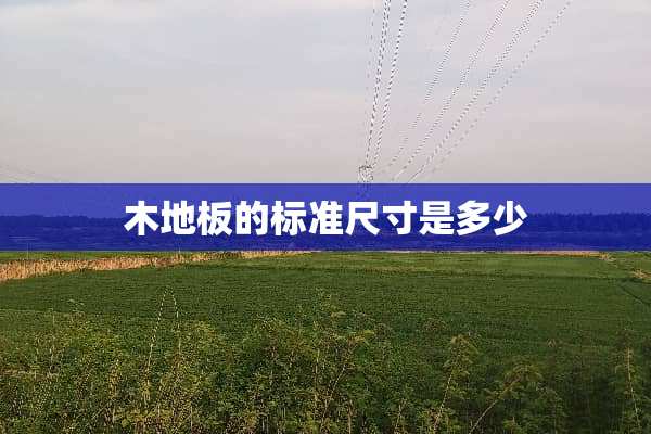 木地板的标准尺寸是多少