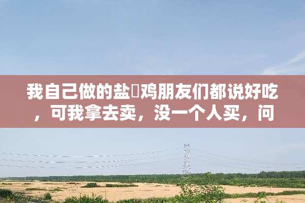 我自己做的盐焗鸡朋友们都说好吃，可我拿去卖，没一个人买，问都没人问怎么办