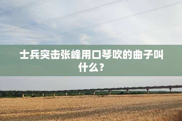 士兵突击张峰用口琴吹的曲子叫什么？