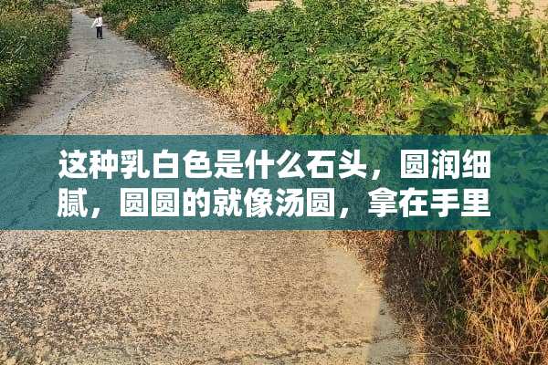 这种*白色是什么石头，圆润细腻，圆圆的就像汤圆，拿在手里比较重？